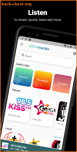 Streadio: Play & Record Radio screenshot