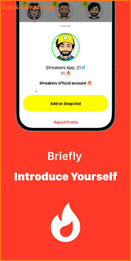 Streakers - New friends on Snapchat screenshot