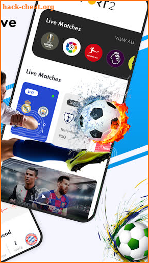 Stream Football live TV screenshot