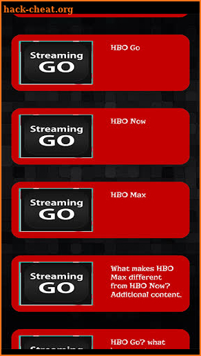 Streaming Guide for HBO GO TV screenshot