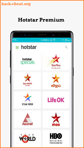 Streamit : (Netflix , Hotstar ,Voot , AmazonPrime) screenshot