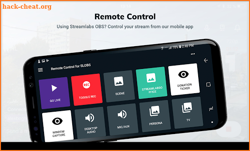 Streamlabs OBS Remote Control screenshot