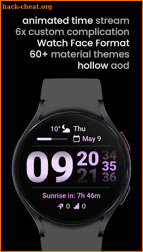 Streamlined Watch Face screenshot