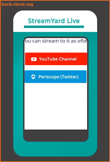 Streamyard For Android Helper screenshot