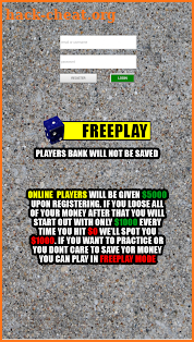 Street Craps Pro screenshot