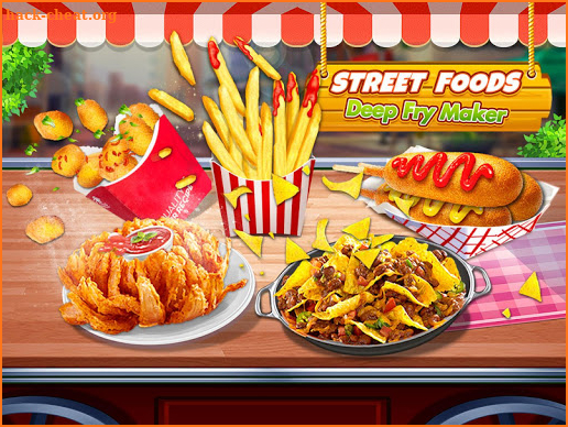 Street Food: Deep Fried Foods Maker Cooking Games screenshot