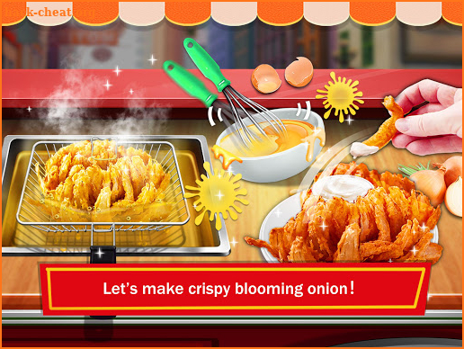 Street Food: Deep Fried Foods Maker Cooking Games screenshot