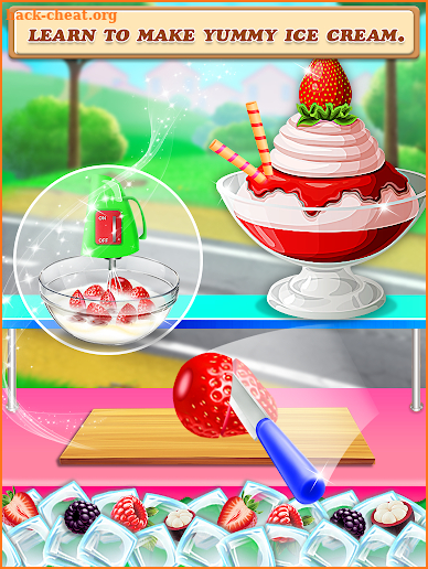 Street Ice Cream Shop - Summer Beach Carnival screenshot