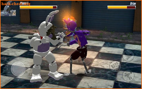 Street Night Battle Animatronic Fighter screenshot