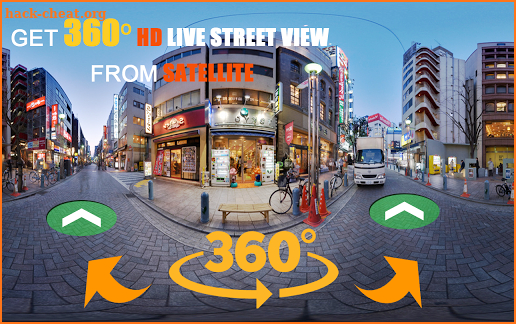 Street Panorama Live View - Go & Travel World Map screenshot