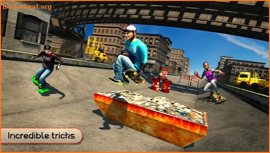 Street SkateBoarding FreeStyle Skater Stunt screenshot