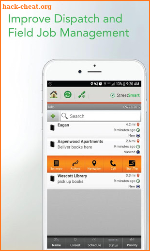 StreetSmart by ClickSoftware screenshot