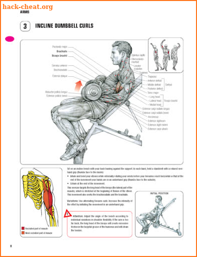 Strength Training Anatomy book screenshot