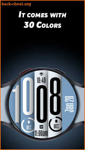 Stretch Fall 2 - Watch face screenshot