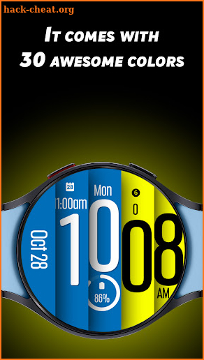 Stretch Fall - Watch face screenshot