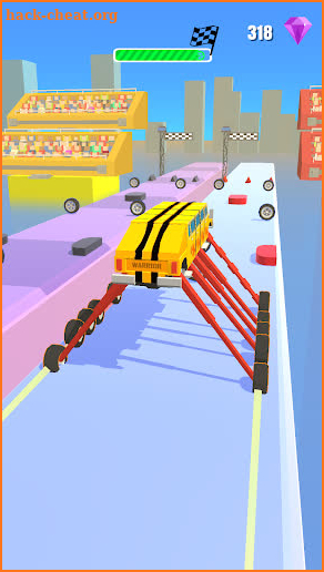 Stretch My Wheels! Car Racing screenshot