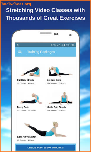 StretchIt - Stretching and Flexibility Videos screenshot