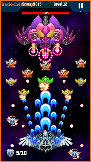 Strike Galaxy Attack: Alien Space Chicken Shooter screenshot