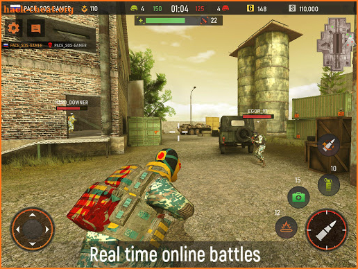 Striker Zone: 3D Online Shooter screenshot