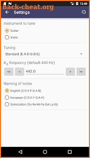 Strobe Tuner Pro screenshot