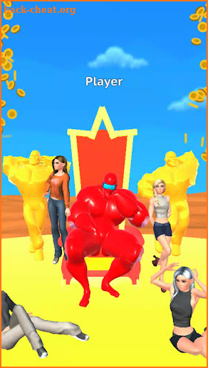 Strong Muscle Man Run Race screenshot