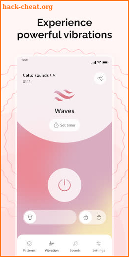 Strong Vibes - Vibrator App screenshot