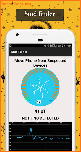 Stud finder 2020: metal stud detector screenshot