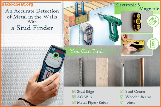 Stud Finder And Stud Detector A joist finder app screenshot