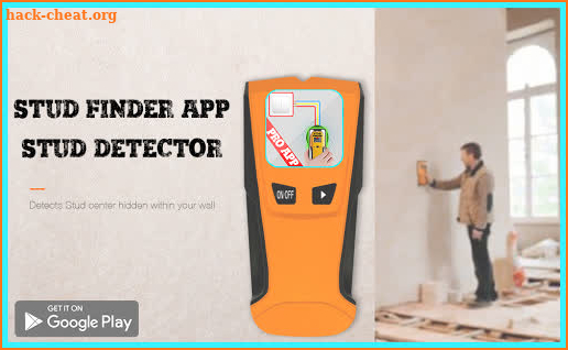 Stud finder app screenshot