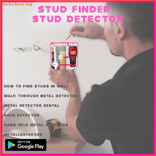 Stud Finder app -  Stud Detector Metal screenshot