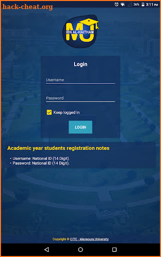 Student Portal screenshot