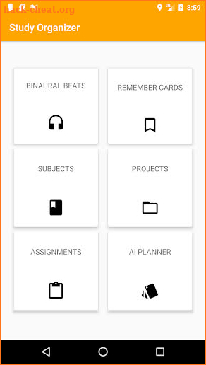 Study Organizer screenshot