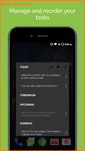 Stuff - Todo Widget (To-do List & Notes) screenshot