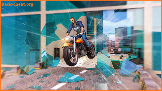 Stunt Bike Roof Driving - Mid Air Ramp City screenshot