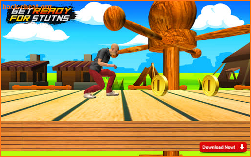 Stuntman Mega Bike Ramp Car Game screenshot