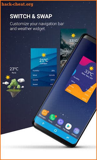 Stylish – Customize Your Navbar & Weather Widget screenshot