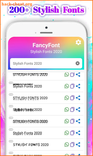 Stylish Fonts 2020: Nickname Free F – FancyFont screenshot