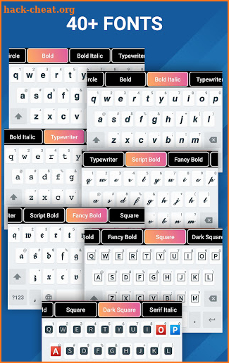 Stylish Fonts Keyboard App – Fancy Text Keyboard screenshot