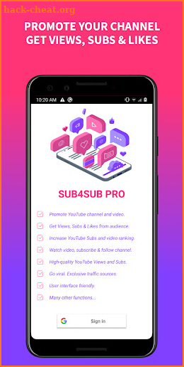 Sub4Sub Pro - Get subscribers & views for channel screenshot