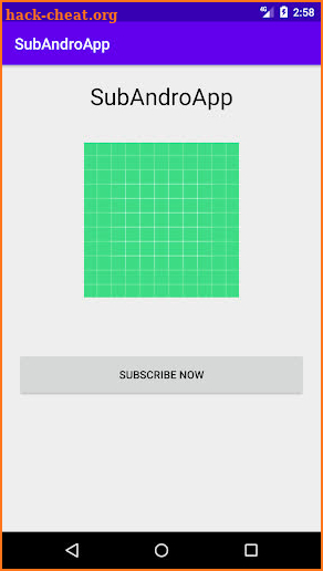 SubAndroApp screenshot
