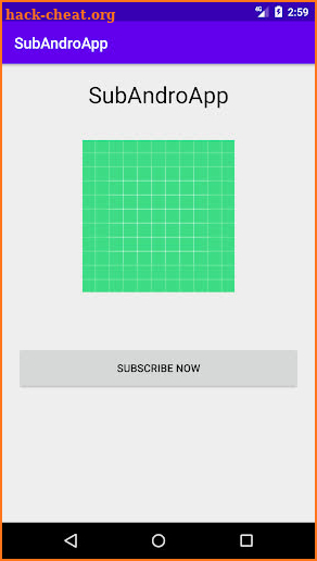 SubAndroApp screenshot