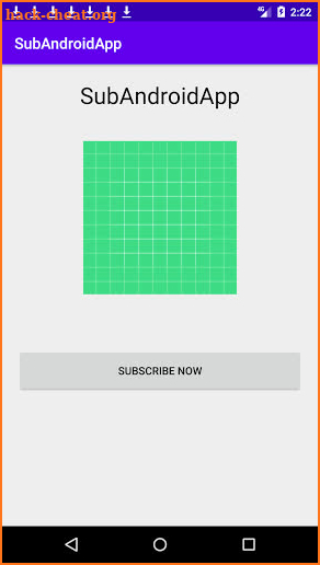 SubAndroidApp screenshot