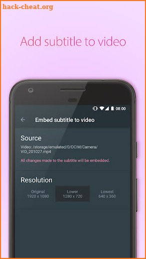 Subcake - Add Subtitle to Video, Subtitle Maker screenshot