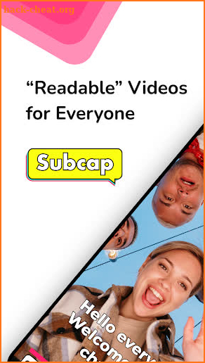 Subcap: Captions for Videos CC screenshot