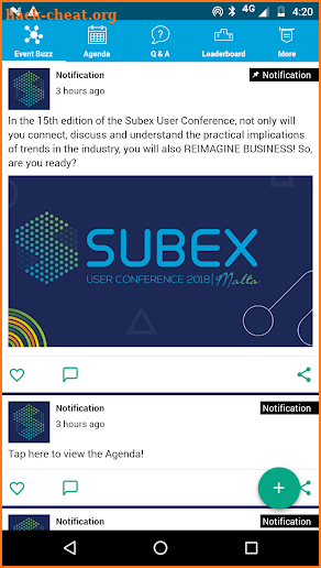 Subex Connect screenshot