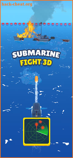 Submarine Fight 3D screenshot