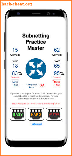 Subnetting Practice Master screenshot