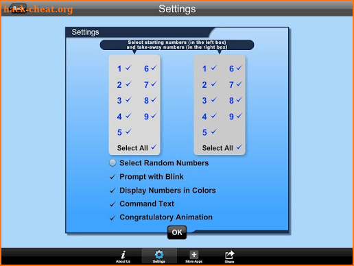 Subtraction Using Number Line screenshot