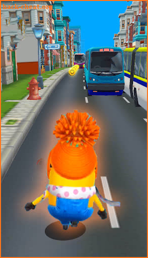 Subway Banana Runner: Rush City Game screenshot