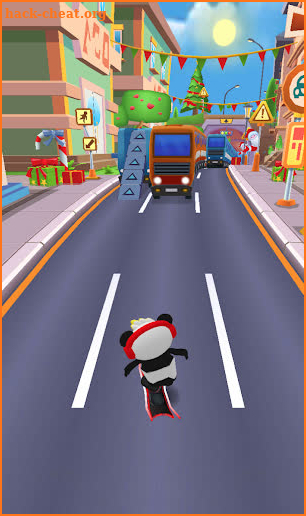 Subway Combo Hero Panda Runner screenshot